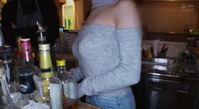 499ndh-014新宿地下酒吧的辣妹看板娘