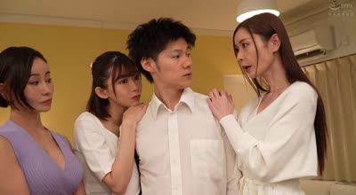 HNTRZ-016 卒业式の后に…大人になった君へ年上スレンダー美女からの最高スケベなプレゼント―！？全方向からの极エロテクに休むヒマなく精子ぶっこ抜かれるトリプル熟痴女ハーレム 黑川すみれ 葵百合香 明里ともか