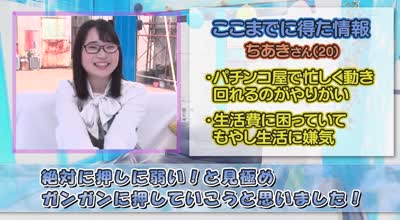 SDMM-9603 マジックミラー号 バイトのシフトを减らされたボンビーJD【パチンコ店店员・ちあき（20）】救済企画！何度も射精させるほど高额给付金GET！连続射精チャレンジ！