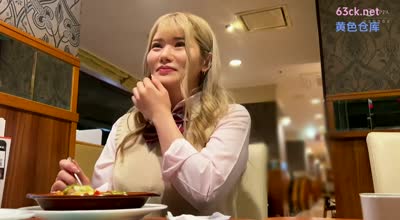 SIMM-851 まひる(18)吹奏楽部【ワイシャツがはち切れ寸前の爆乳HカップJ●】【金髪&キラキラネイルがかわいいイマドキGAL】【ちんちんを包み込む乳圧たっぷりパイズリ