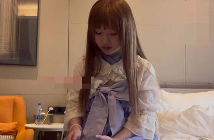 今天约了一个洛丽塔的可爱妹妹-建材王哥