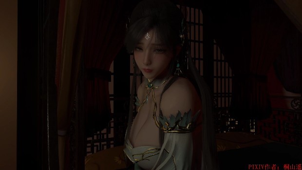 桐山ハルカ.国漫同人系列.NTR.[萧薰儿].火域主母.上篇04.寂寞难耐熏儿服务张老三大肉棒#3D