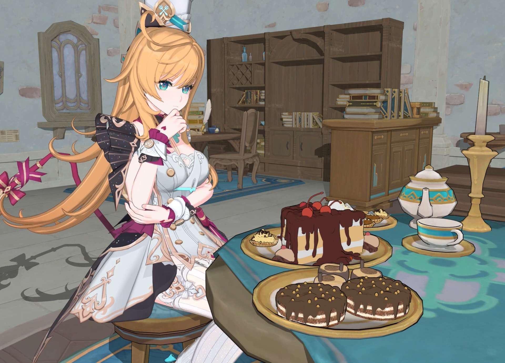 [Yuluer] 原神 爱可菲#动漫