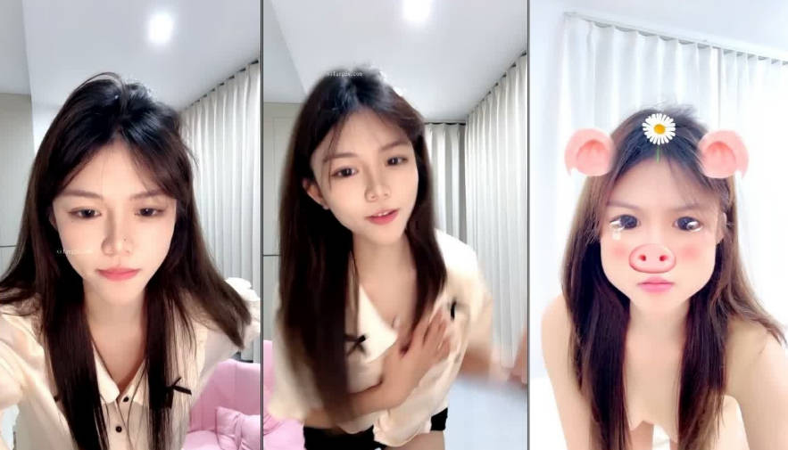 闪闪发光的小嫩逼 绝对天花板的女神 人美逼嫩【咪咪酱】脱光光大秀 (3)